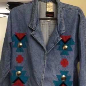 Denim Southwest Jacket